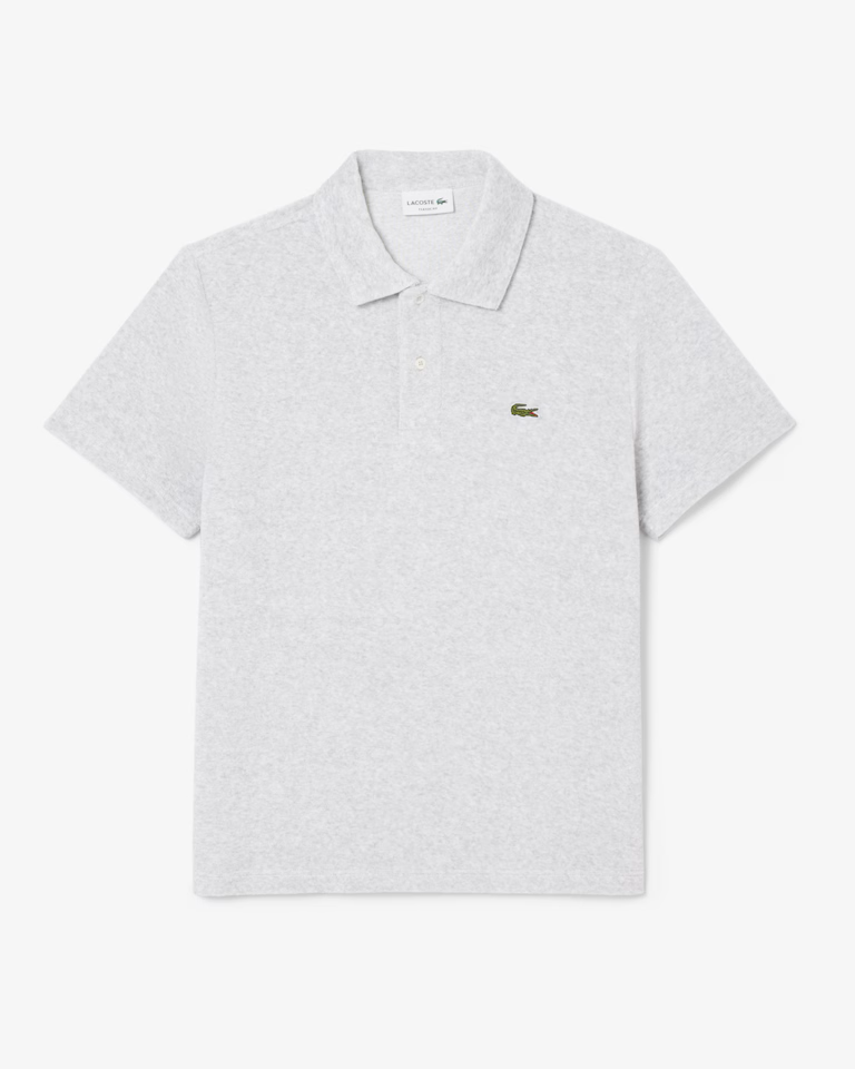 Men's Classic Fit Terry Polo (Grey Chine)