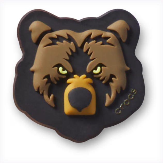 Jibbitz Charms: Bear Face