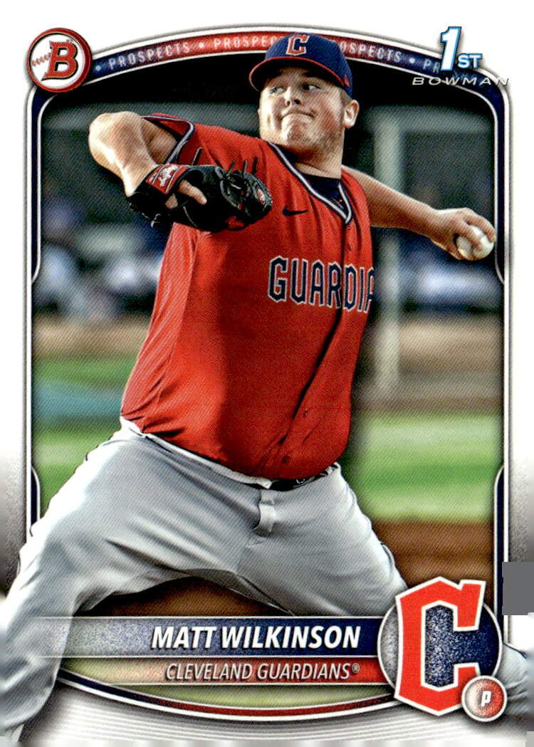 2025 Bowman Prospects #BP145 Matt Wilkinson