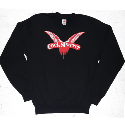 Men's Cock Sparrer: Wings T-Shirt (White)