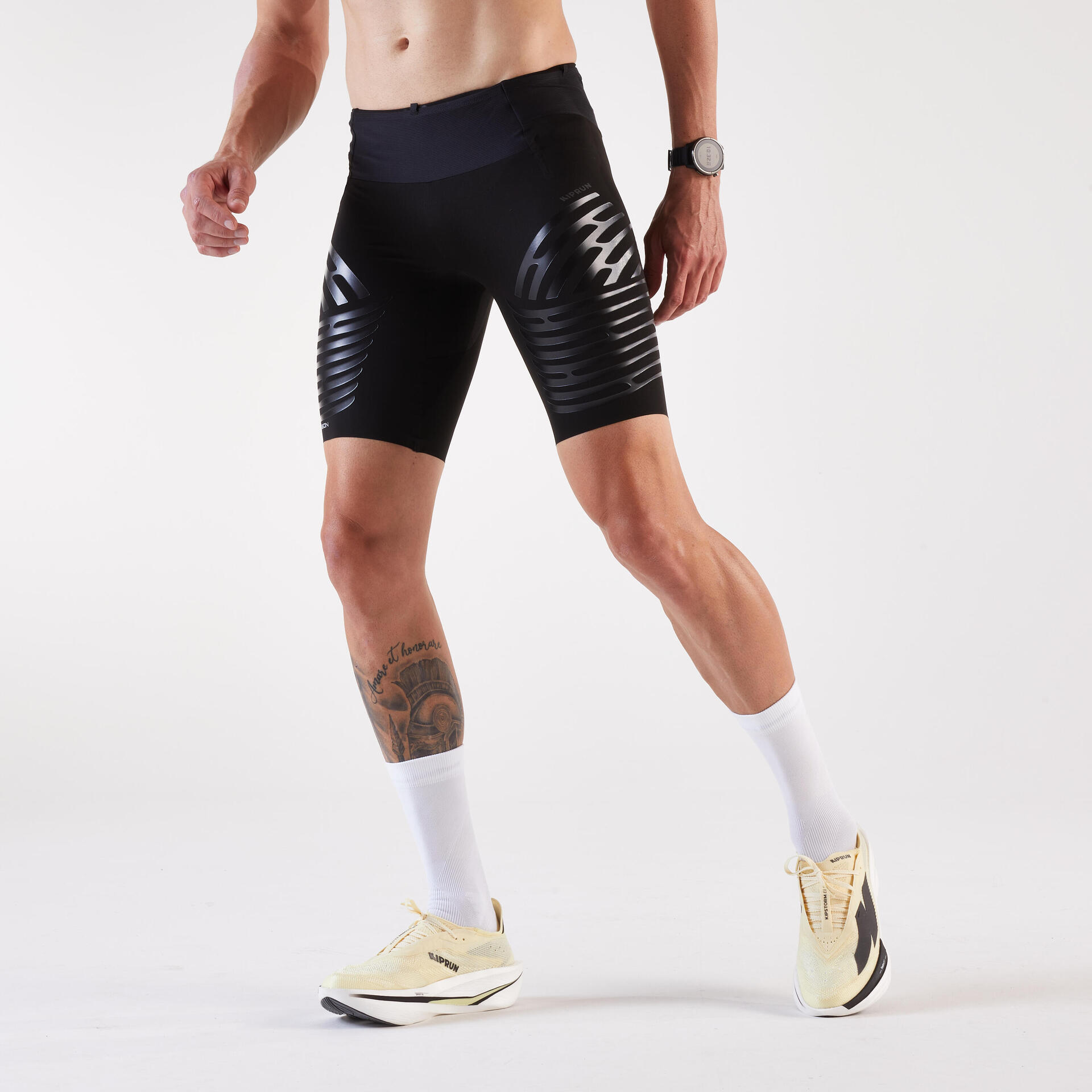 Men's Trail Running Tights Kiprun Trail Run 900 Ultra (Black)