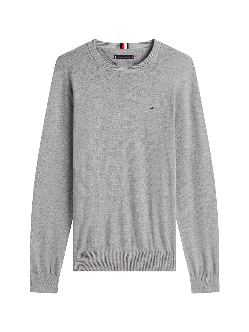 Classic Crewneck Sweater (Grey Heather)