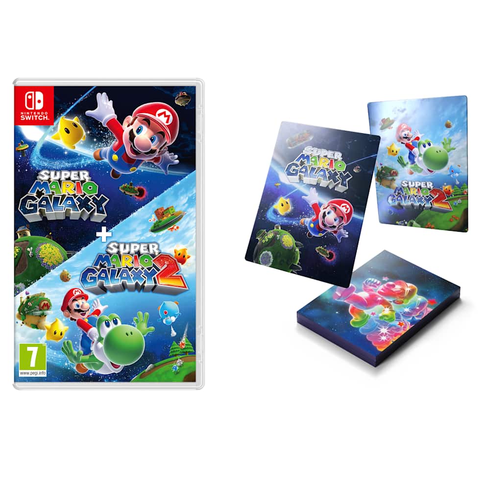 Super Mario Galaxy + Super Mario Galaxy 2 (Game Bundle)
