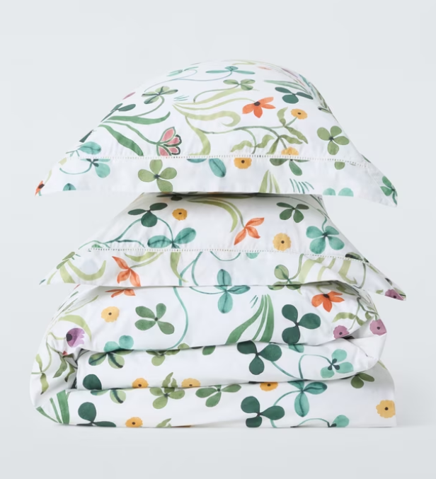 John Lewis x Anine Cecilie Iversen Tulip Garden King Duvet Cover Set (Multi)