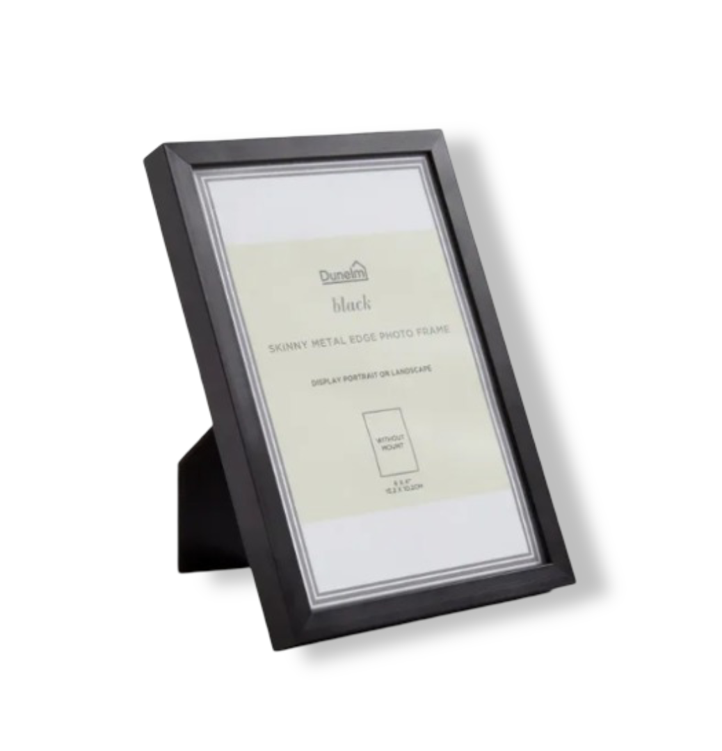 Skinny Metal Photo Frame