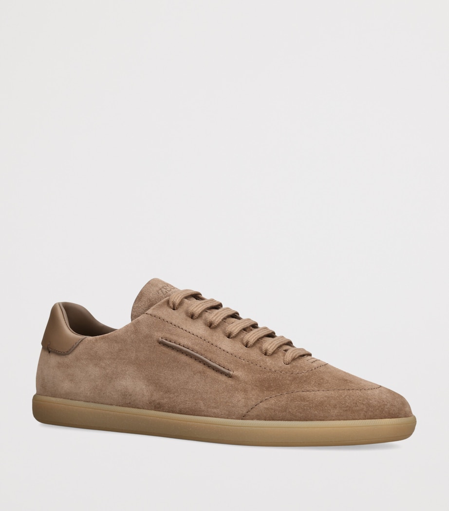Zegna: Suede 232 Sneakers