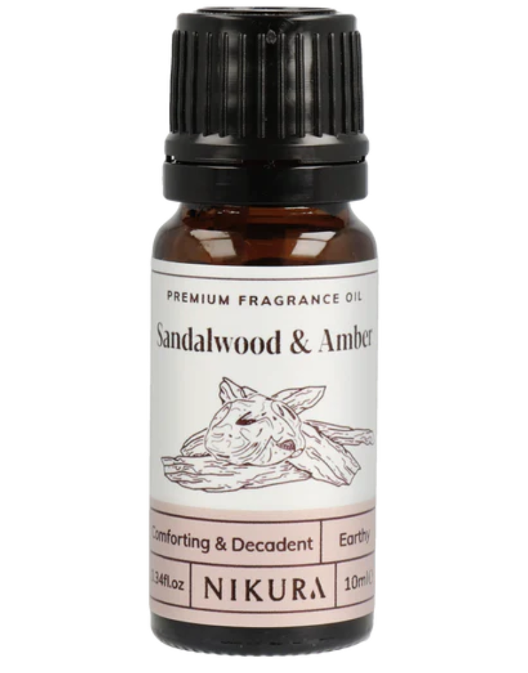 Sandalwood & Amber Fragrance Oil - 10ml