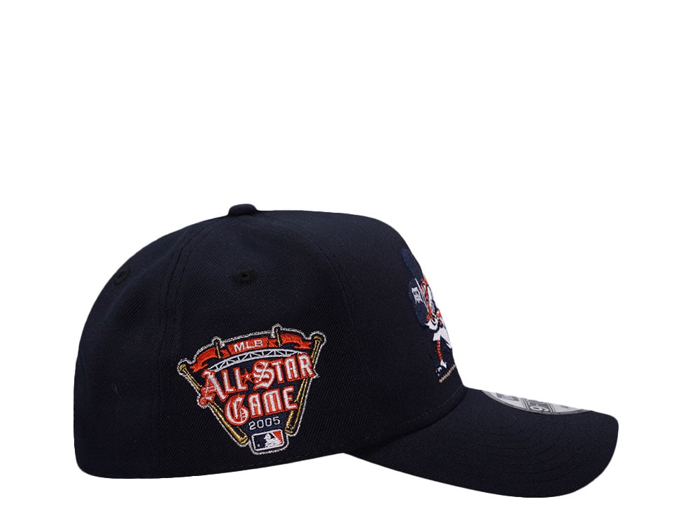 New Era Detroit Tigers All Star Game 2005 Navy Prime Edition 9Forty A Frame Snapback Hat