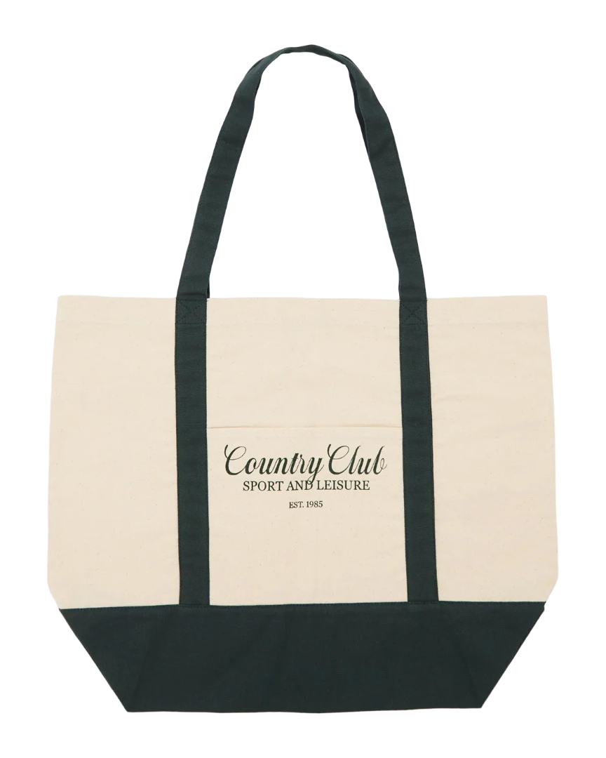 Canvas Tote Bag (Green)