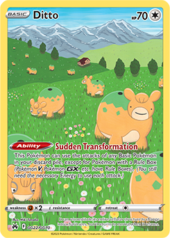 Pokémon TCG: Ditto (WCD25 Silver Signature, German)