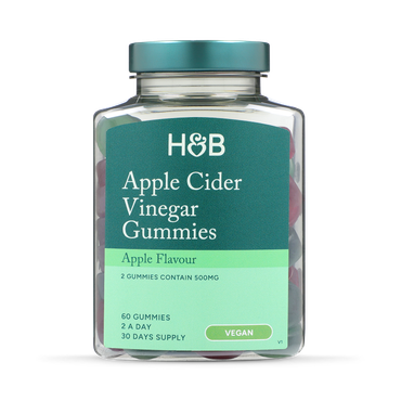 Holland & Barrett: Apple Cider Vinegar 250mg with the Mother (Apple Flavour, 60 Gummies)