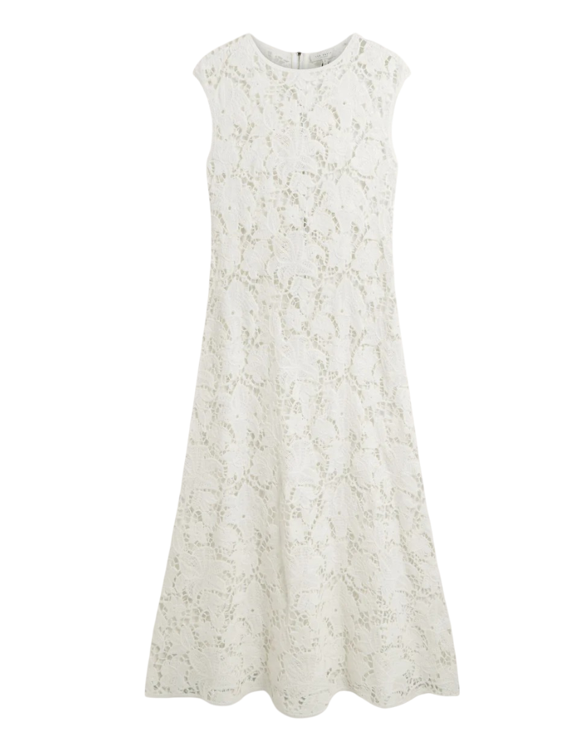 Zinha Sleeveless A Line Midi Dress