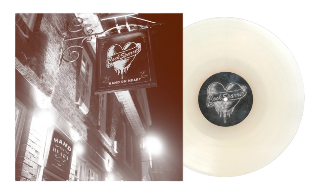Cock Sparrer: Hand On Heart - Vinyl LP (Milky Clear)