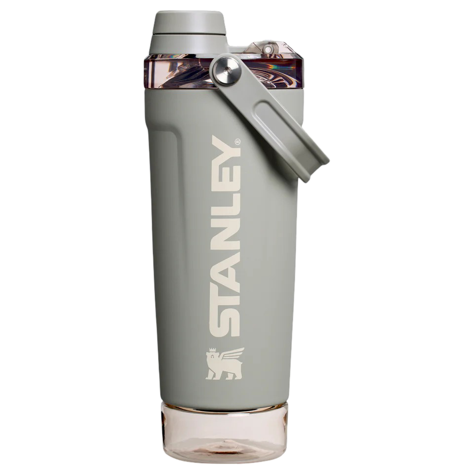 The Vitalize Shaker Bottle (Sage Grey)