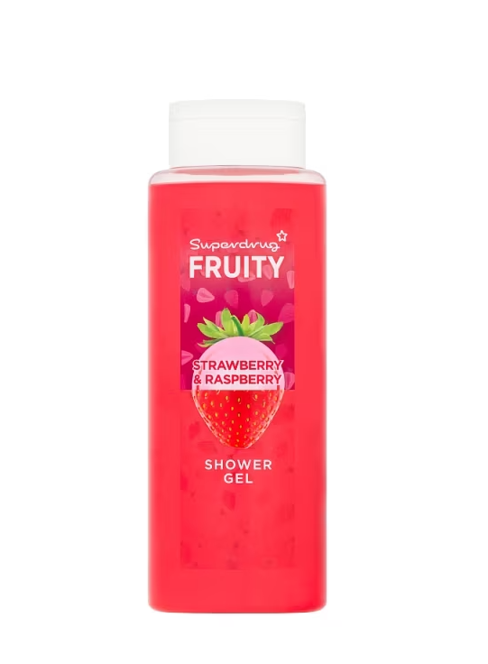Fruity: Strawberry And Raspberry Showerl Gel - 500ml
