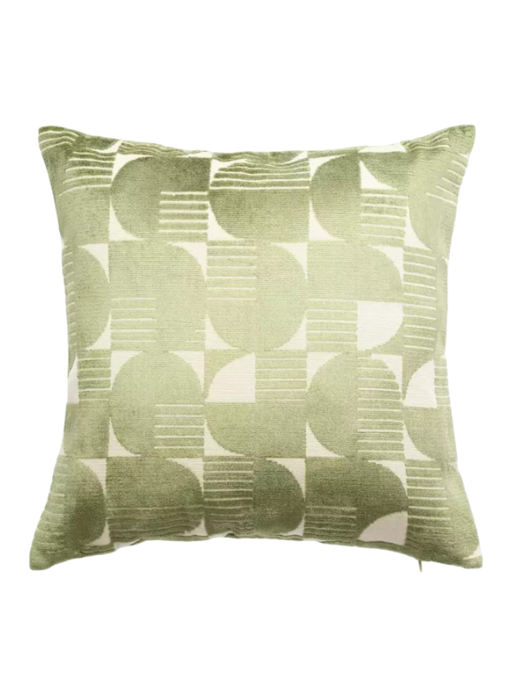 Habitat: Jacquard Cushion (Green)