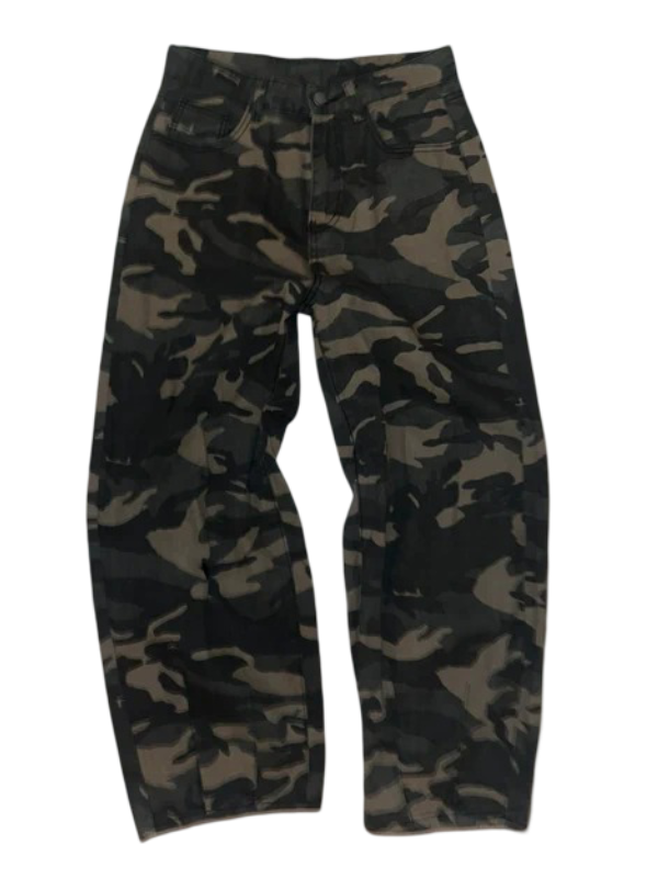 Men's Camo Baggy Jeans