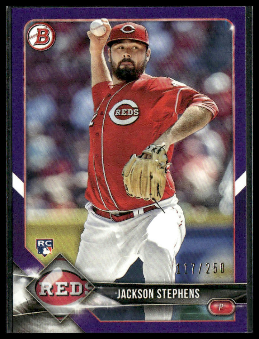2018 Bowman #48 Jackson Stephens RC