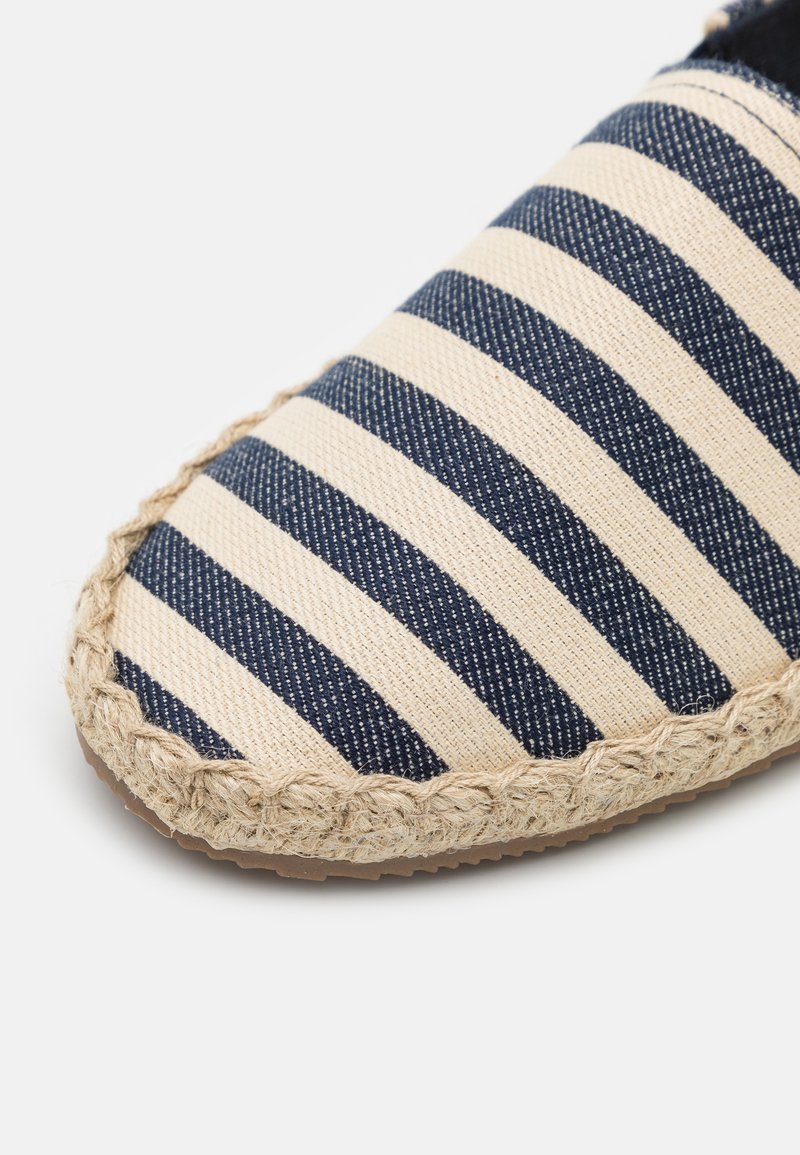 Unisex Espadrilles (Dark Blue/White)