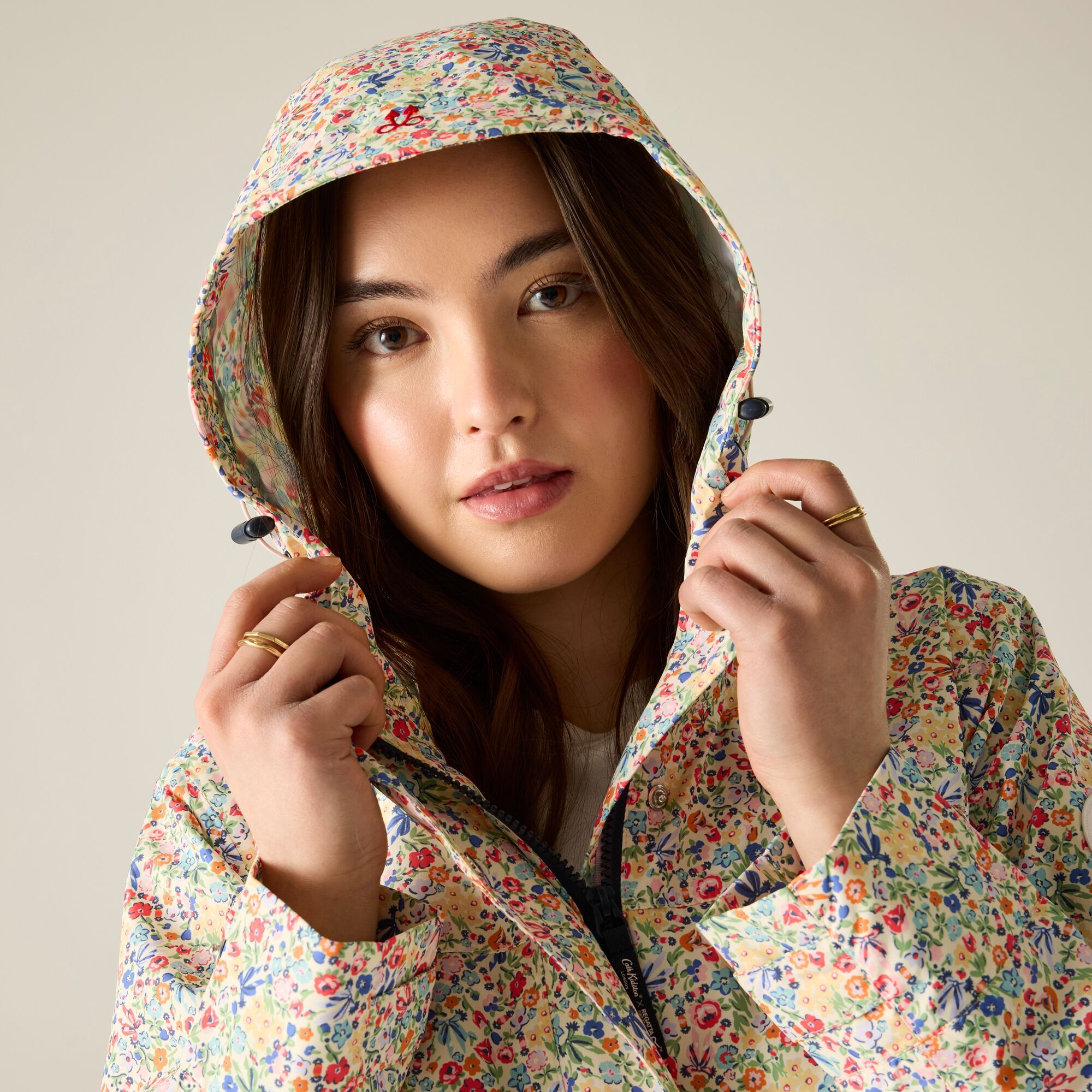 Women's Cath Kidston: Waterproof Shell Jacket (Multi)