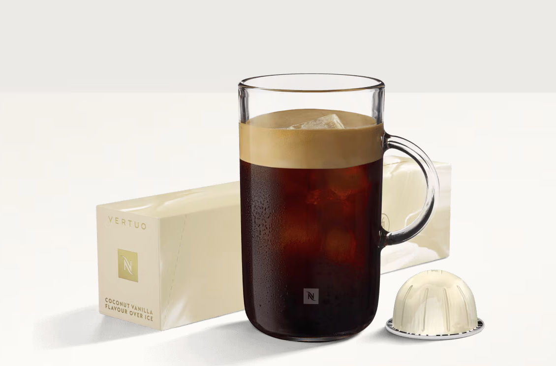 Vertuo Coffee Capsules: Coconut Vanilla Over Ice (10 Pack)