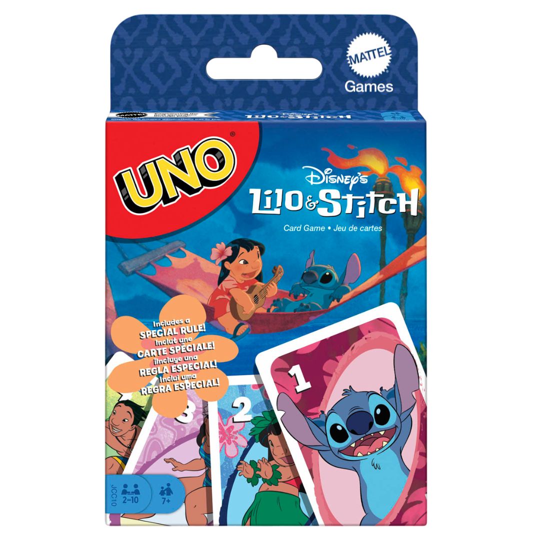 UNO: Disney's Lilo & Stitch Card Came