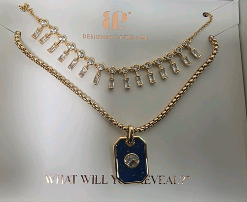 Bomb Party: Spring Luxe Layer Gold Plated Necklace