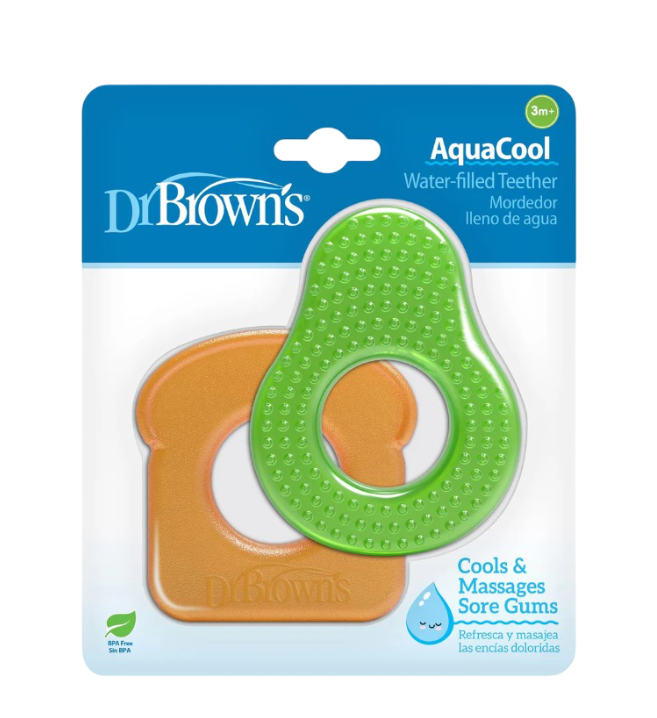 AquaCool Water-Filled Teether – Avocado Toast