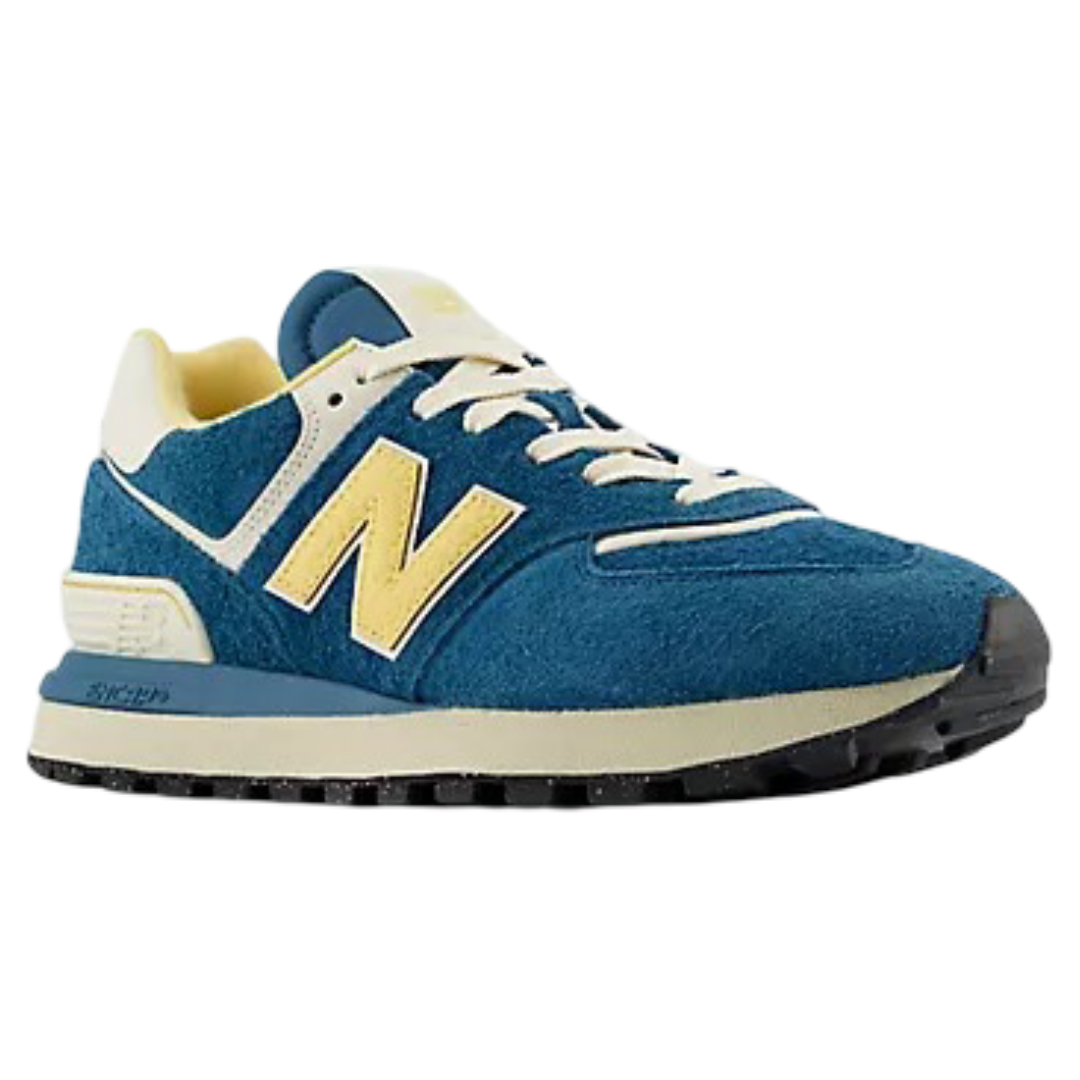 574 LEGACY Shoes (Navy with Yellow)