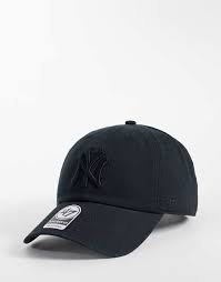 47 Brand: NY Yankees Tonal Clean Up Cap (Black)