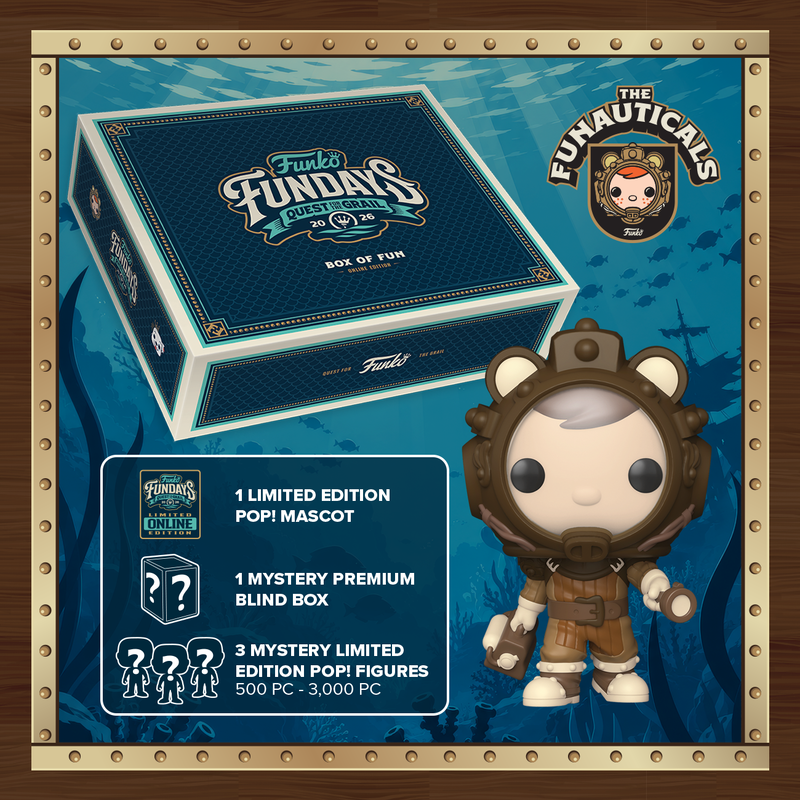 Funko: Quest for the Grail 2026 Box of Fun – The Funauticals
