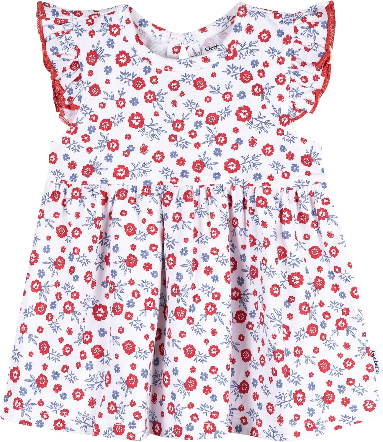 Girl's Gerber Baby Dress (Daisy, 12 Months)