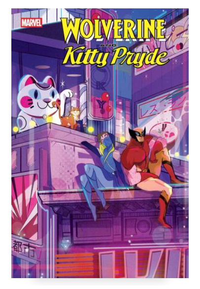 Wolverine And Kitty Pryde by Nicoletta Baldari Variant  - No. 2