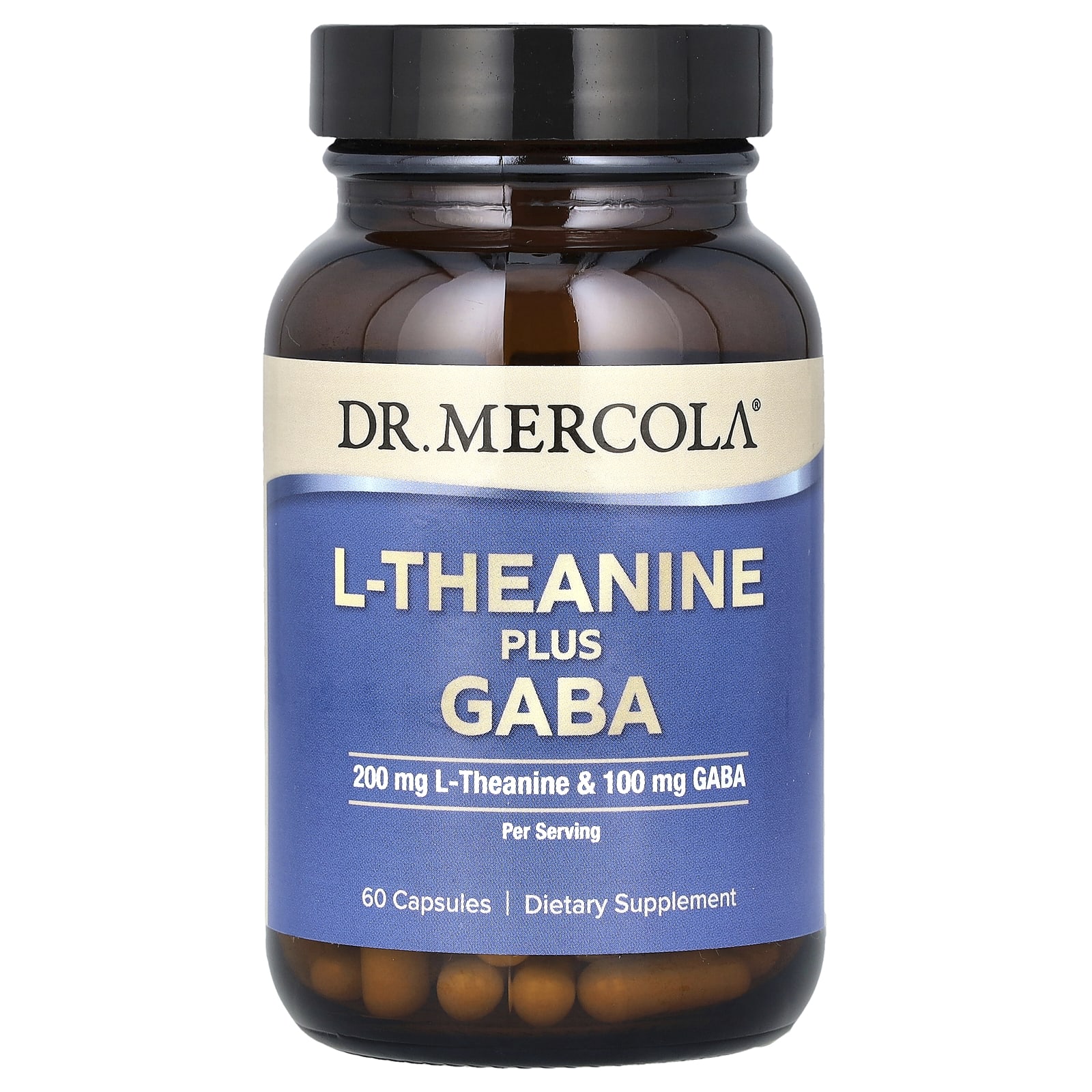 Dr. Mercola: L-Theanine Plus GABA (60 Capsules)