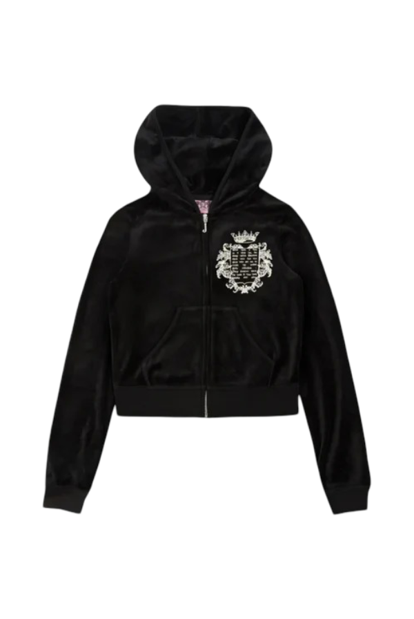 Once Upon a Time : Bamboo Velour Heritage Hoodie (Black)