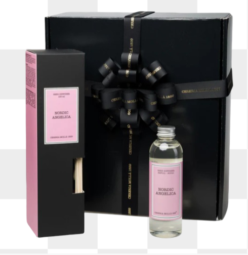 Molla 1899: Mikado Reed Diffuser 100ml + Refill 200ml Nordic Angelica Set