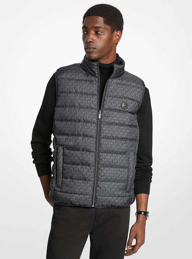 Men's Abbou Signature Logo Reversible Vest