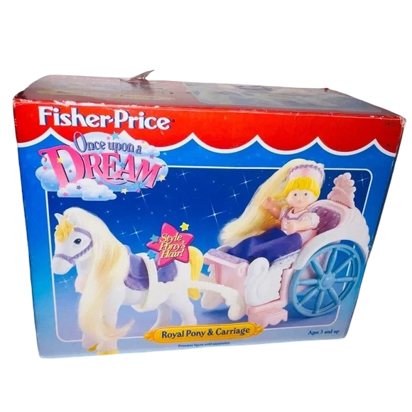 Fisher-Price: Once Upon A Dream Pony & Carriage Figure