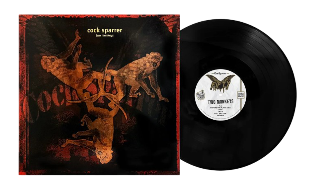 Cock Sparrer: Two Monkeys 50th Anniversary - Vinyl LP (Black)
