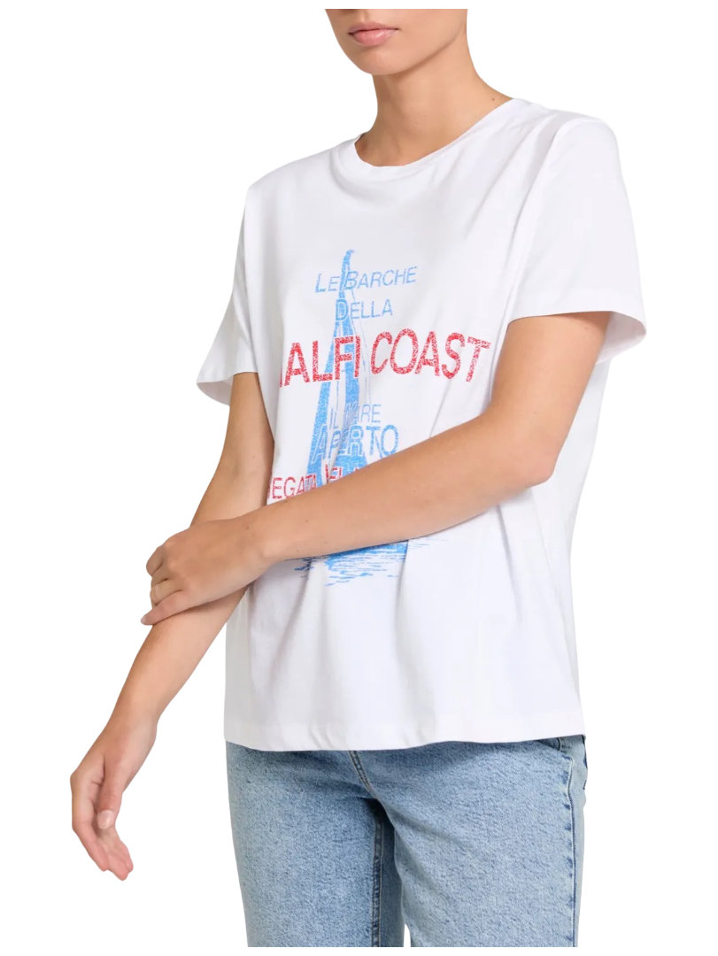 Cotton Graphic T-Shirt (White)