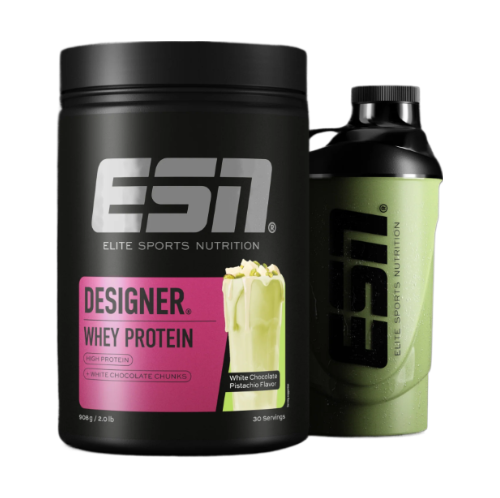 Designer Whey Protein Powder (White Chocolate Pistachio) - 908g