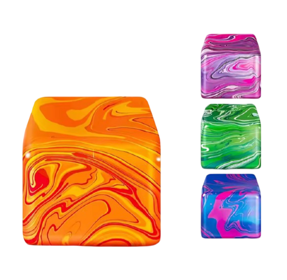 Needoh Snowflake Ice Cube Malt Sugar Squishy