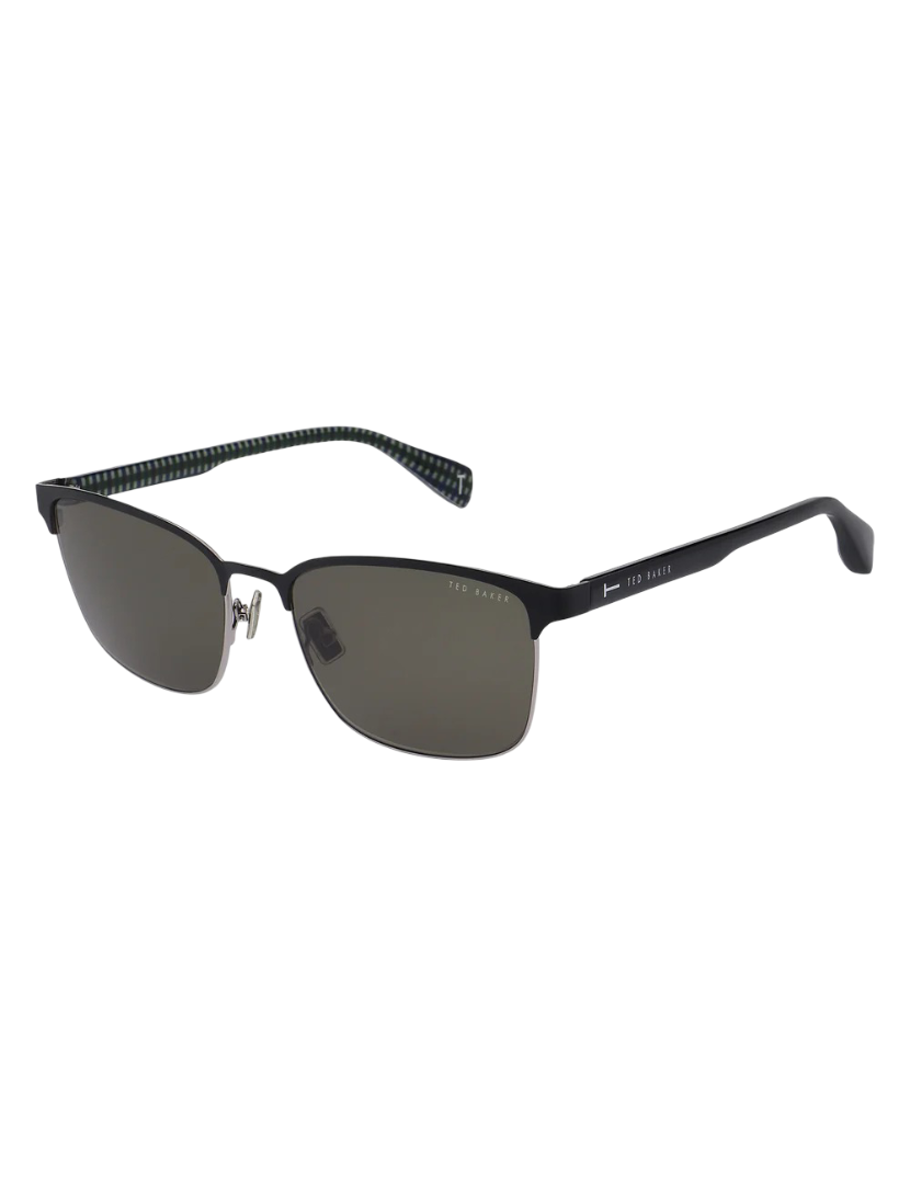 Tobymb Rectangle Half Frame Sunglasses