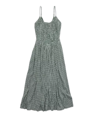 Aerie At The Barre Midi Dress (Dark Algae)