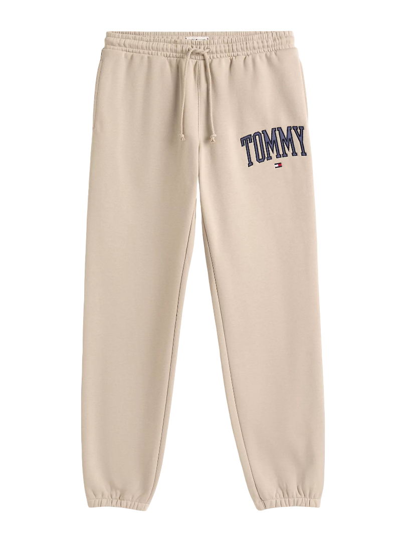 Varsity Tommy Logo Sweatpant (Stone)
