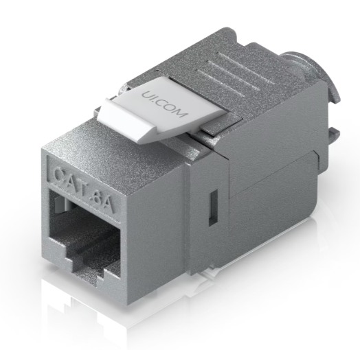 Cat6A Keystone Jack, (Pack of 12)