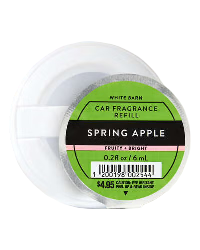 Car Fragrance Refill: Spring Apple