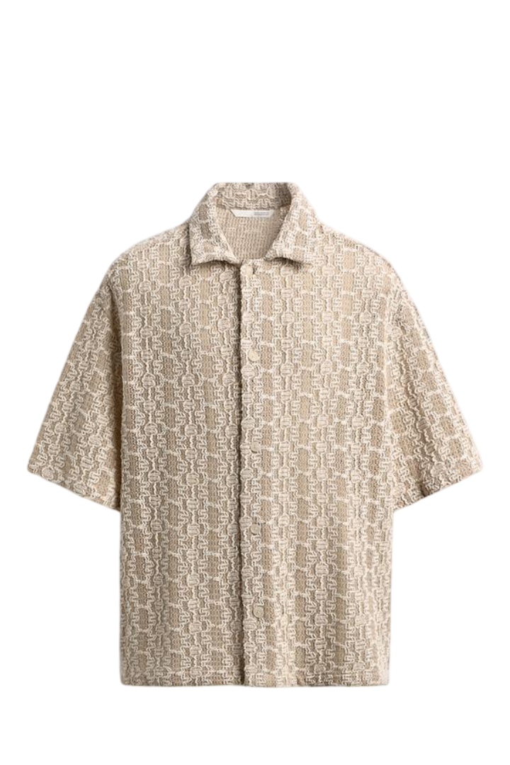 Crochet Textured Shirt