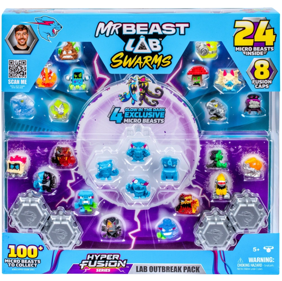 MrBeast Lab: Swarms Hyper Fusion Lab Outbreak Pack Assortment