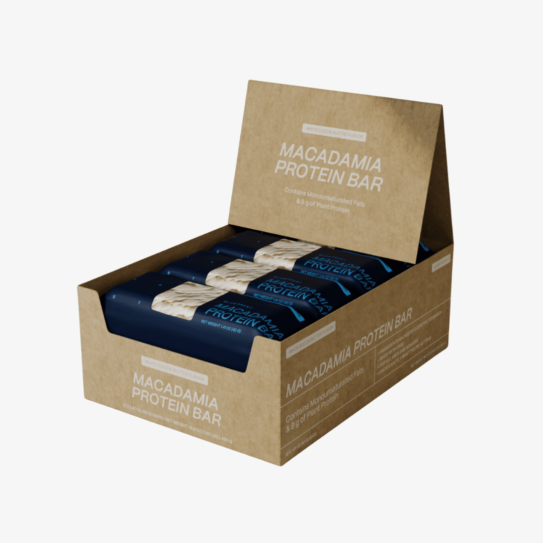 Macadamia Protein Bar - White Cocoa Butter (Pack Of 12)
